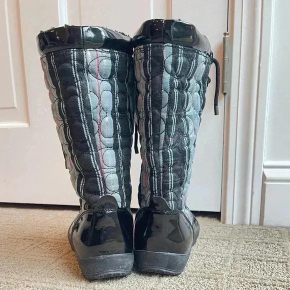 Plaid Coach Boots NWT - Picture 7 of 7